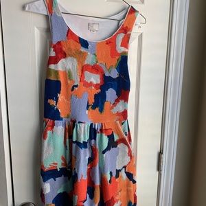 Anthropologie Postmark Multicolored Dress Size 8
